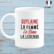Mug guylaine la femme la reine la légende