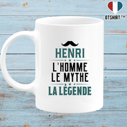Mug henri l'homme le mythe la légende