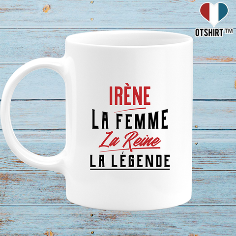 Mug irène la femme la reine la légende