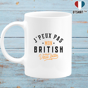Mug j peux pas british