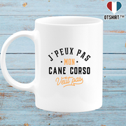 Mug j peux pas cane corso
