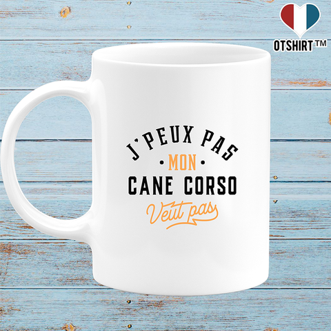 Mug j peux pas cane corso
