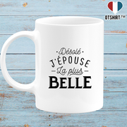 Mug j'épouse la plus belle