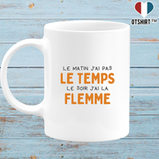 Mug j'ai la flemme