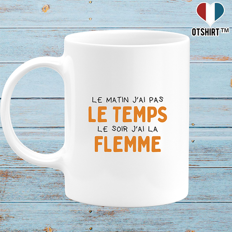 Mug j'ai la flemme