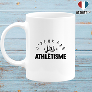 Mug j'peux pas j'ai athlétisme 2