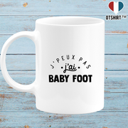 Mug j'peux pas j'ai baby foot 2