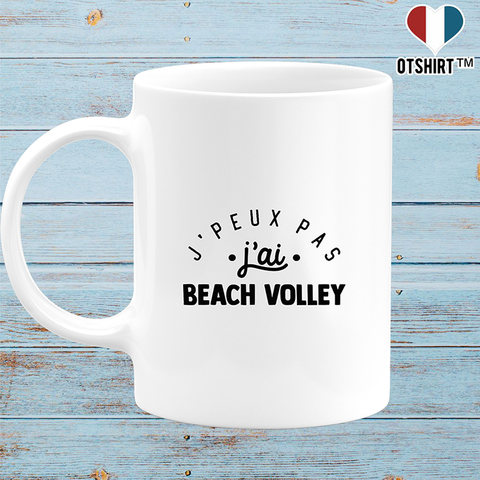 Mug j'peux pas j'ai beach volley 2