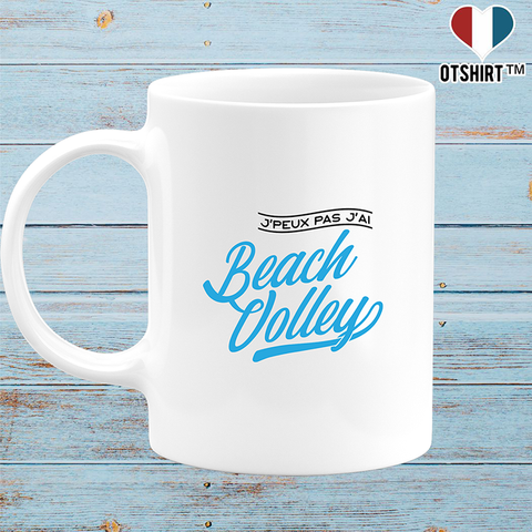 Mug j'peux pas j'ai beach volley