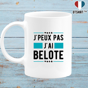 Mug j'peux pas j'ai belote