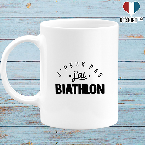 Mug j'peux pas j'ai biathlon 2