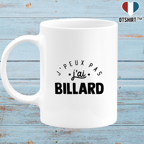 Mug j'peux pas j'ai billard 2