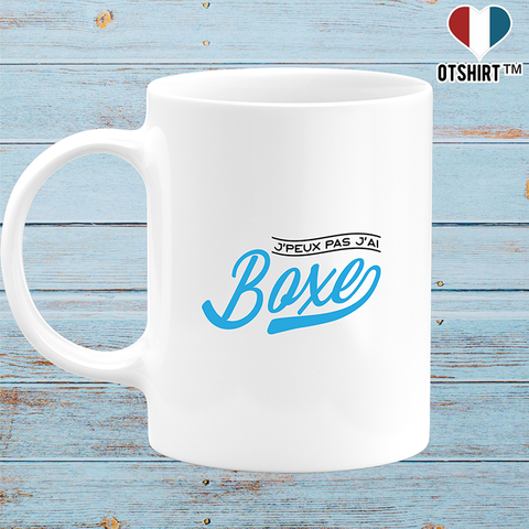 Mug j'peux pas j'ai boxe