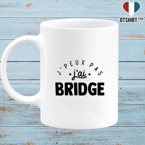 Mug j'peux pas j'ai bridge 2