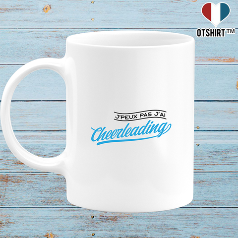 Mug j'peux pas j'ai cheerleading