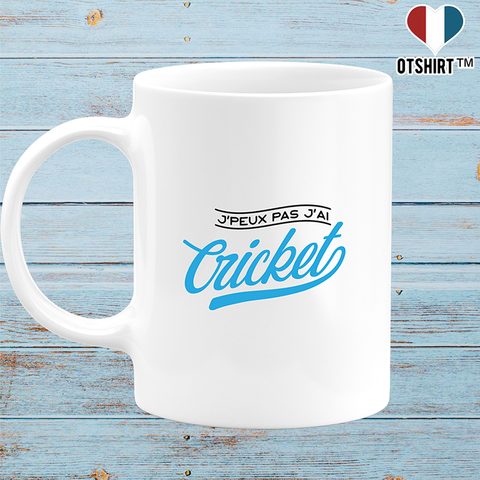 Mug j'peux pas j'ai cricket