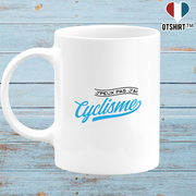 Mug j'peux pas j'ai cyclisme