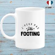 Mug j'peux pas j'ai footing 2