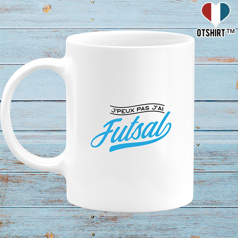 Mug j'peux pas j'ai futsal