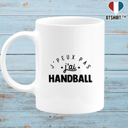 Mug j'peux pas j'ai handball 2