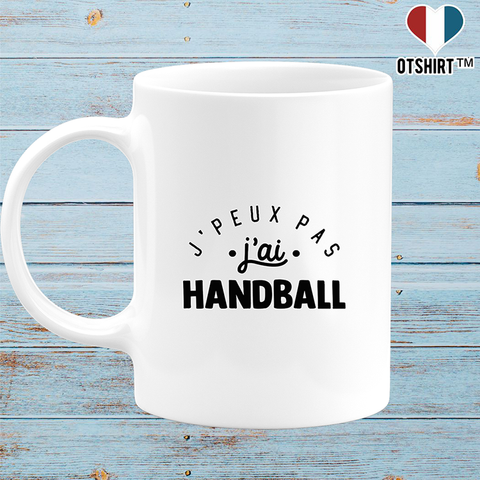 Mug j'peux pas j'ai handball 2