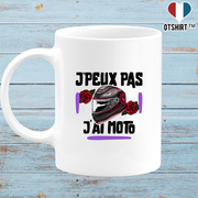 Mug j'peux pas j'ai moto