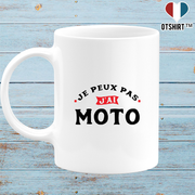 Mug j'peux pas j'ai moto 4