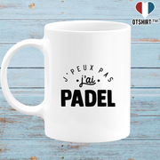 Mug j'peux pas j'ai padel 2