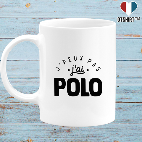Mug j'peux pas j'ai polo 2