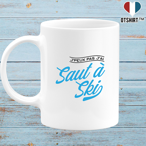 Mug j'peux pas j'ai saut à ski