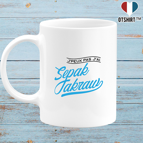 Mug j'peux pas j'ai sepak takraw