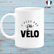 Mug j'peux pas j'ai vélo 2