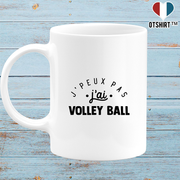 Mug j'peux pas j'ai volley ball 2