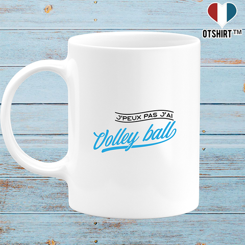 Mug j'peux pas j'ai volley ball