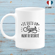 Mug je suis un super agent de sécurité