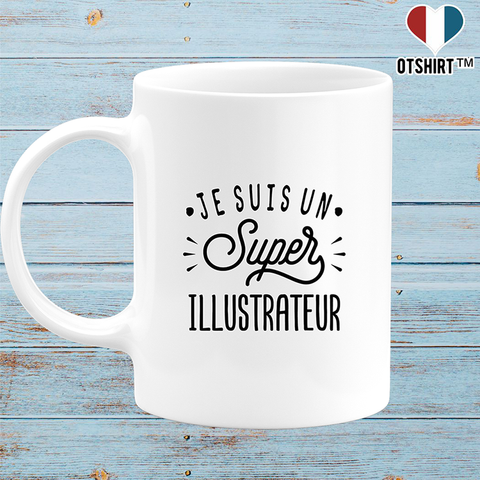 Mug je suis un super illustrateur