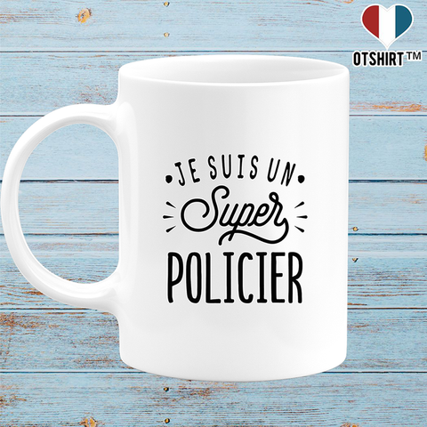 Mug je suis un super policier