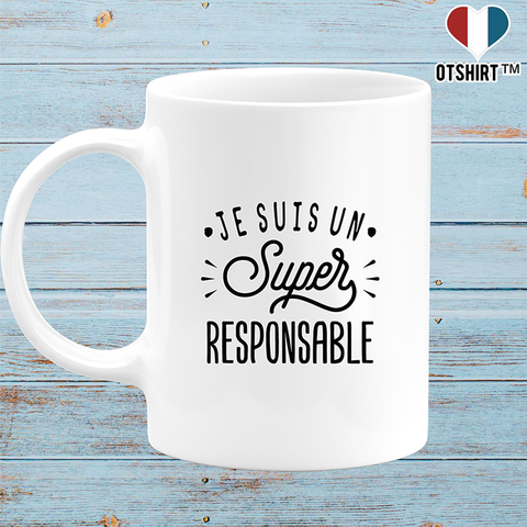 Mug je suis un super responsable
