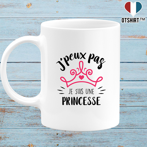 Mug je suis une princesse