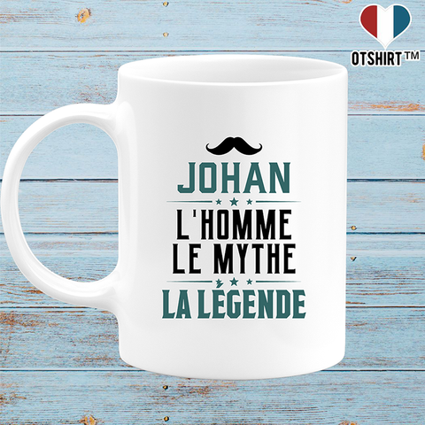 Mug johan l'homme le mythe la légende