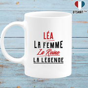 Mug léa la femme la reine la légende