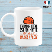 Mug l'homme idéal est basketteur