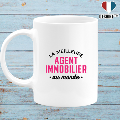 Mug la meilleure agent immobilier au monde