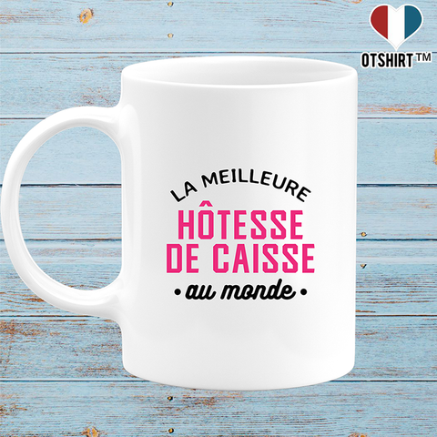 Mug la meilleure hôtesse de caisse au monde