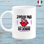 Mug le tour du monde en licorne