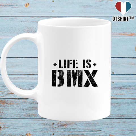 Mug life is bmx