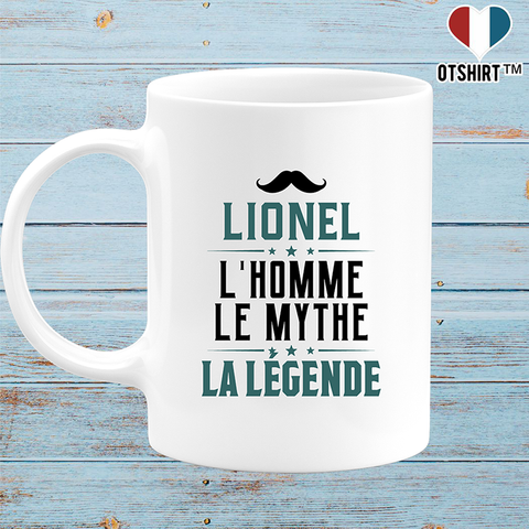 Mug lionel l'homme le mythe la légende