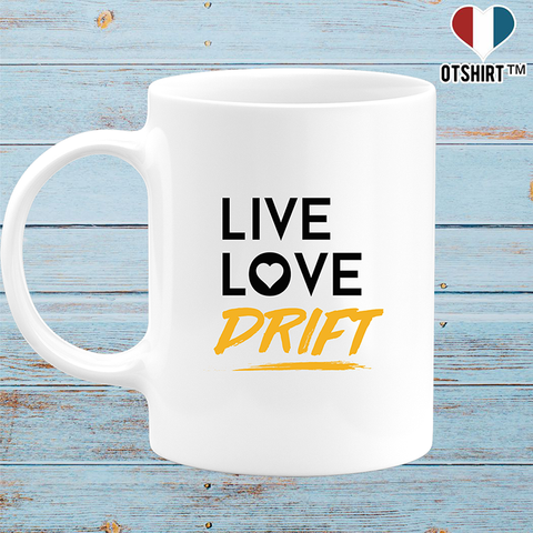 Mug live love drift