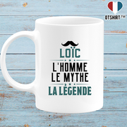 Mug loïc l'homme le mythe la légende