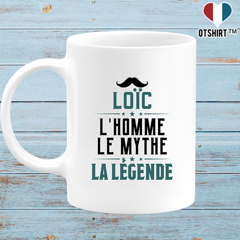 Mug loïc l'homme le mythe la légende